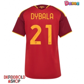 AS Roma Paulo Dybala #21 Hjemmebanetrøje Dame 2026-27 Kort ærmer AS Roma Paulo Dybala #21 Hjemmebanetrøje Dame 2026-27 Kort ærmer